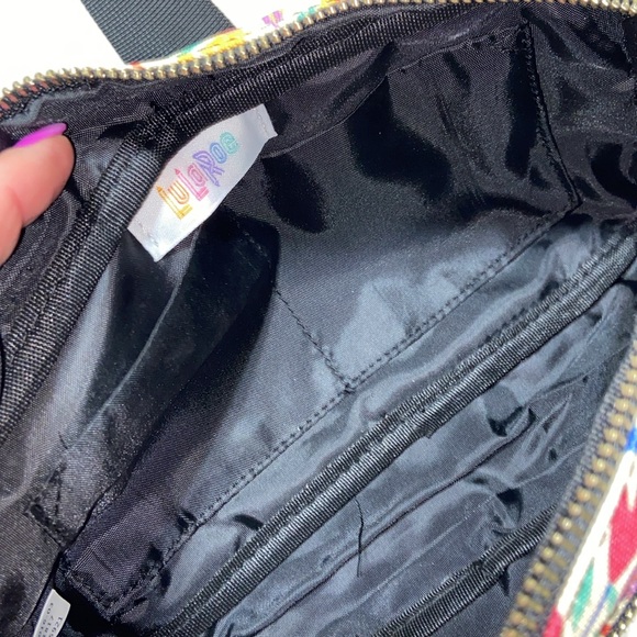 Nwot LulaRoe Floral Fanny Pack belt bag - Picture 11 of 12